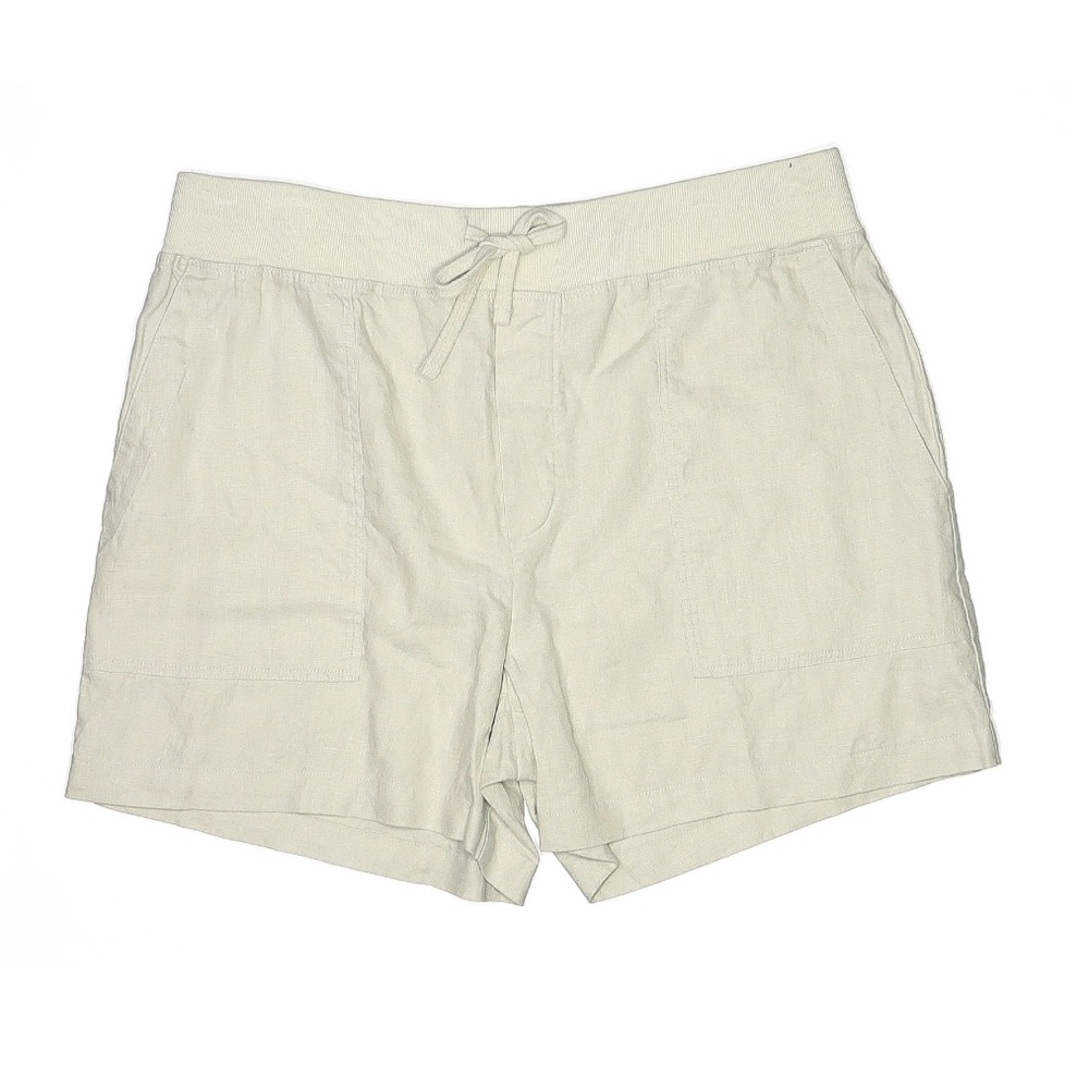 James Perse Linen Drawstring Shorts Size Medium - Picture 2 of 7